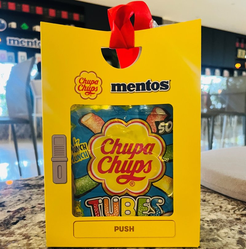 게임하면서 얻은 리워드로 만들어 본 '나만의 자판기' / 뉴스1 박혜연 기자 ⓒ News1