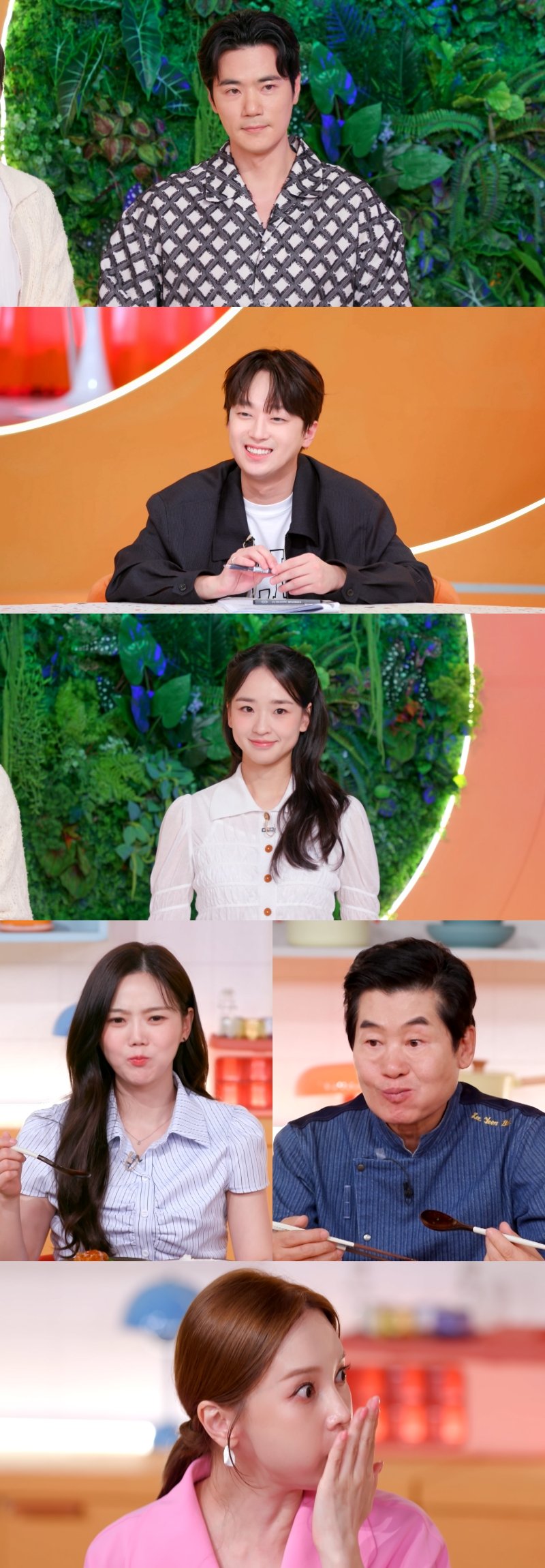 [서울=뉴시스] 24일 오후 8시 30분 방송하는 KBS 2TV 예능 프로그램 '신상출시 편스토랑'에선 출연진 김강우·이찬원·손연재가 고기 메뉴 대결을 펼친다. (사진=KBS 2TV 제공) 2025.10.24. photo@newsis.com *재판매 및 DB 금지