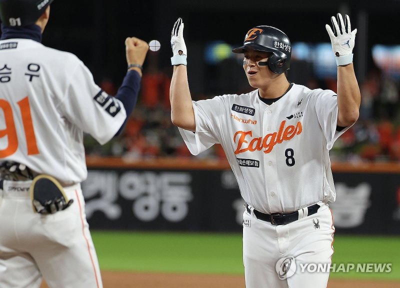 노시환 적시타 (출처=연합뉴스)