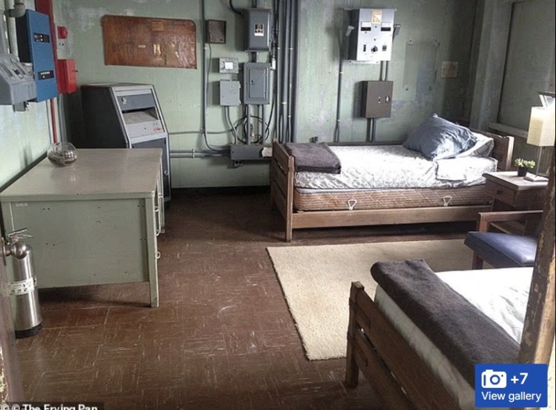 [서울=뉴시스]프라잉 팬 타워 호텔 내부. (사진출처: 데일리메일 캡처) 2025.10.24.