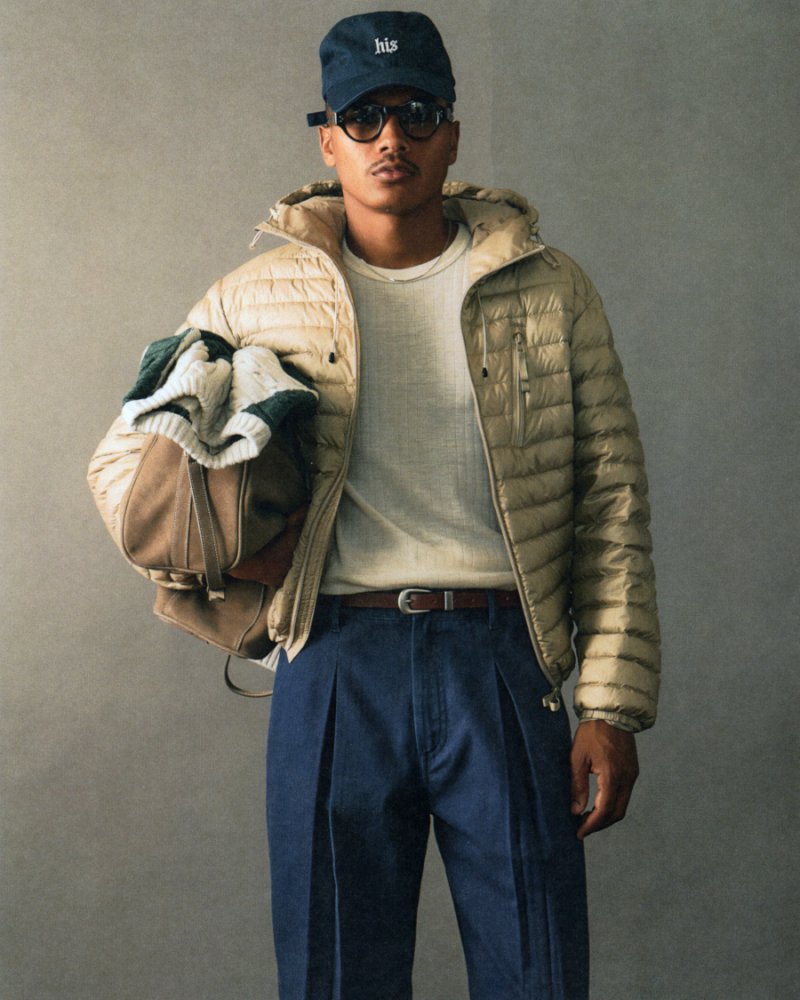 '히스 헤지스'가 선보인 '라이트웨이트 구스다운 자켓'(LF 제공)