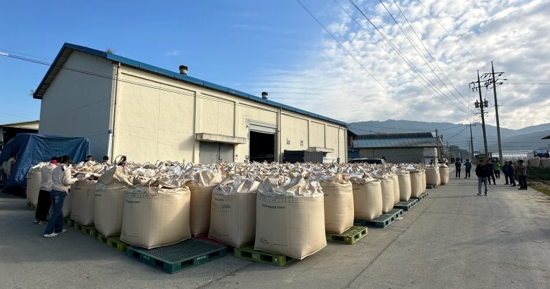 청주시 공공비축미곡 매입.(시 제공)/뉴스1