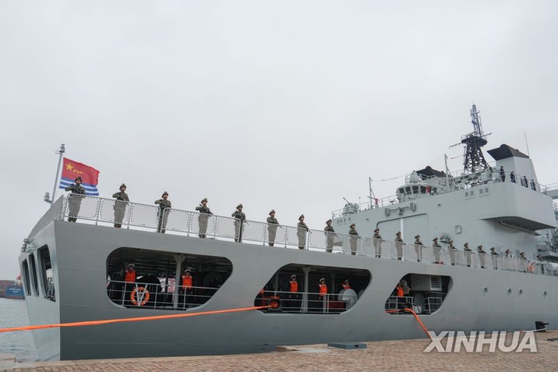 중국 해군 함대 (출처=연합뉴스)