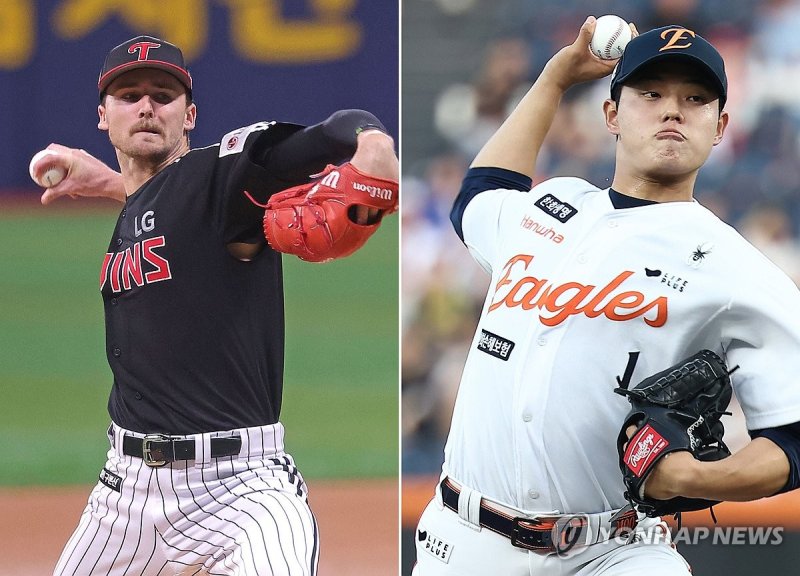 LG 톨허스트 vs 한화 문동주, 명운 걸고 KS 1차전 선발 출격 (출처=연합뉴스)