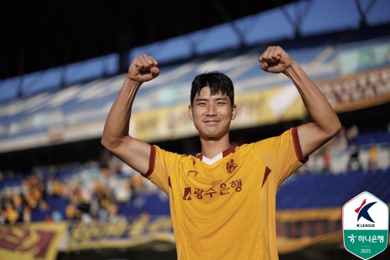 광주FC 박인혁. (한국프로축구연맹 제공)