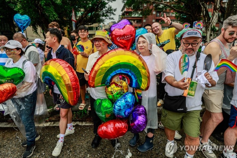대만 성소수자 퍼레이드 (출처=연합뉴스)