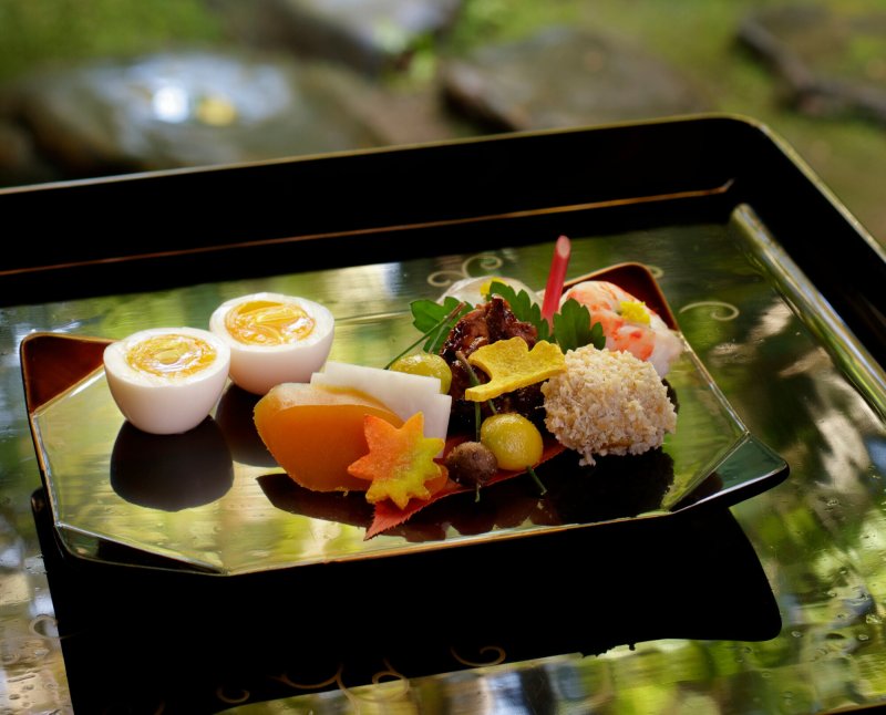 그랜드 인터컨티넨탈 서울 파르나스가 초청한 미쉐린 3스타 식당 효테이의 상징적 메뉴 효테이 타마고. (사진=그랜드 인터컨티넨탈 서울 파르나스 제공) *재판매 및 DB 금지