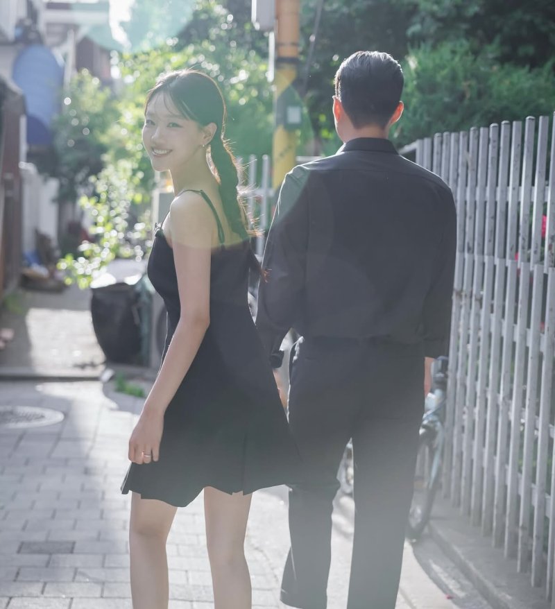 '배구 여신' 오효주, 방송계 종사자와 웨딩마치