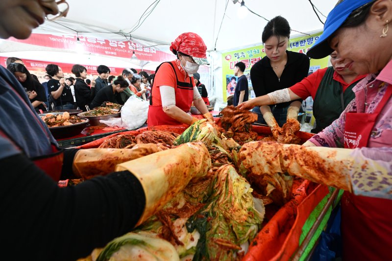 [광주=뉴시스] 광주 김치축제. (사진=뉴시스 DB). photo@newsis.com