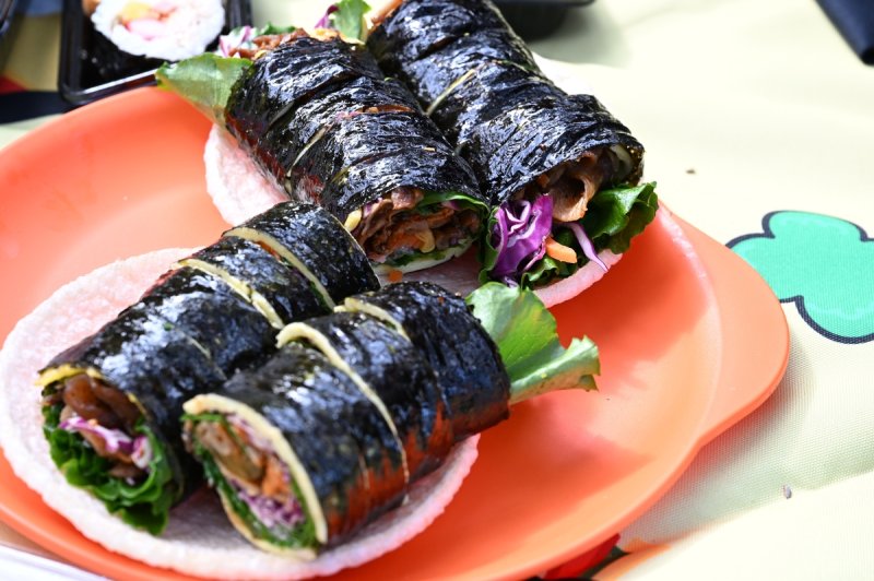 김천 김밥축제 김밥 (출처=연합뉴스)
