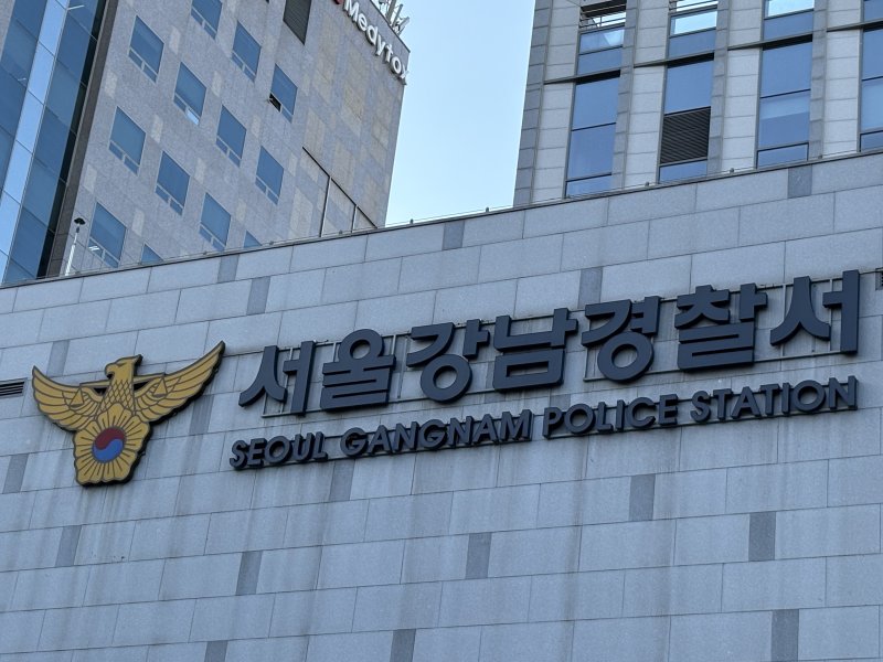 [서울=뉴시스] 서울 강남경찰서 전경. (사진=뉴시스DB) photo@newsis.com