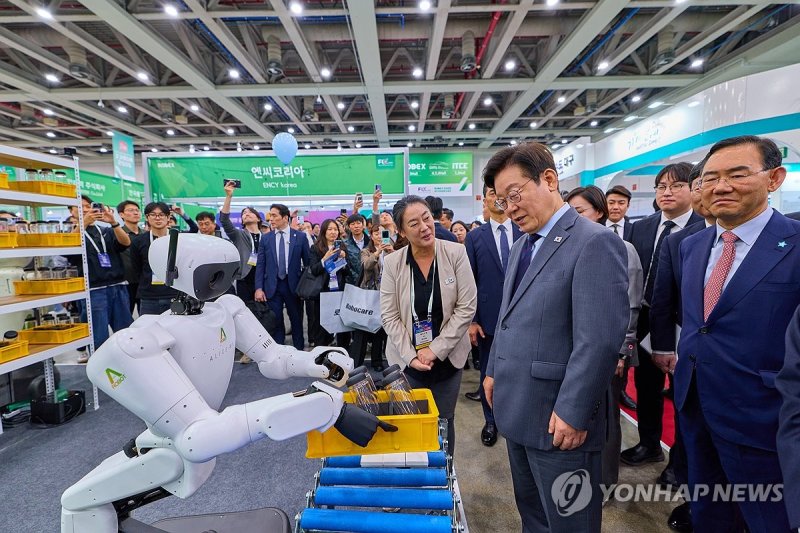 이재명 대통령, 미래혁신기술박람회 방문 (출처=연합뉴스)