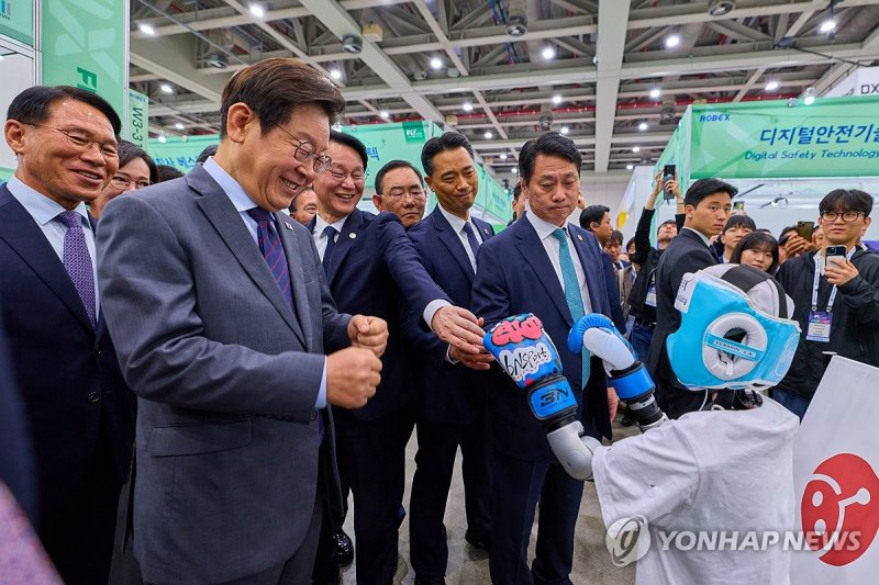 이재명 대통령, 미래혁신기술박람회 방문 (출처=연합뉴스)