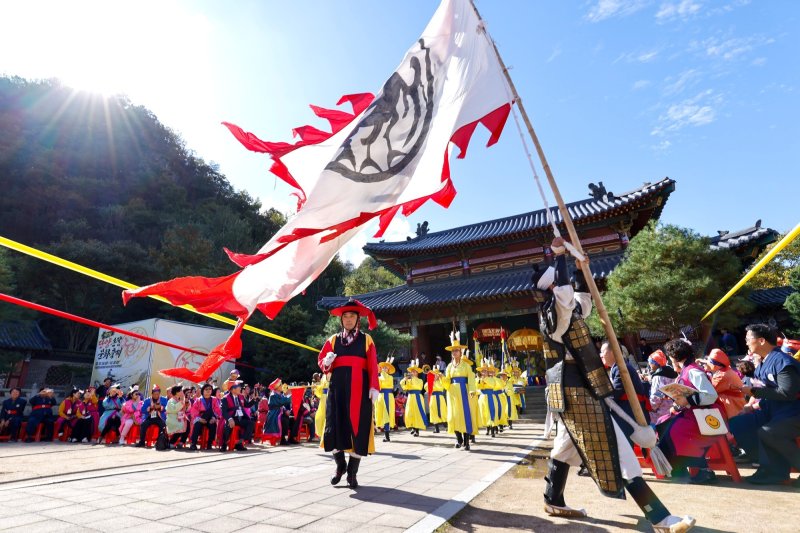 27회 단양온달문화축제 출정식.(단양군 제공. 재판매 및 DB금지)/뉴스1