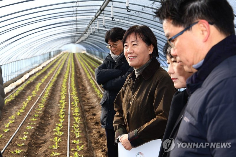 현장 점검하는 송미령 장관 (출처=연합뉴스)