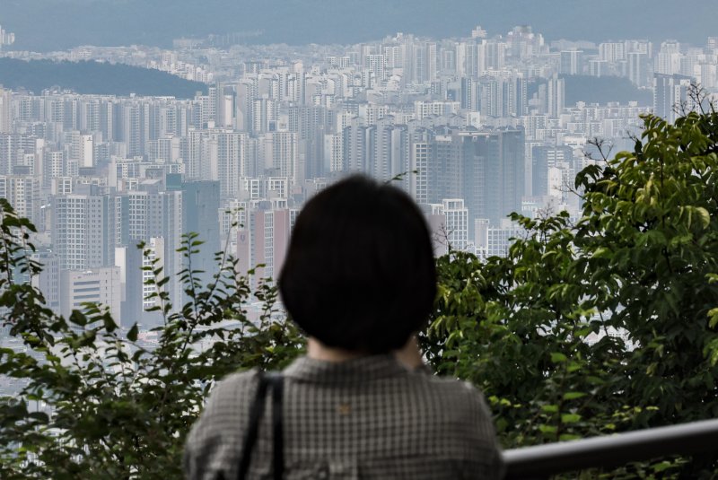 서울 아파트 전경. 뉴시스