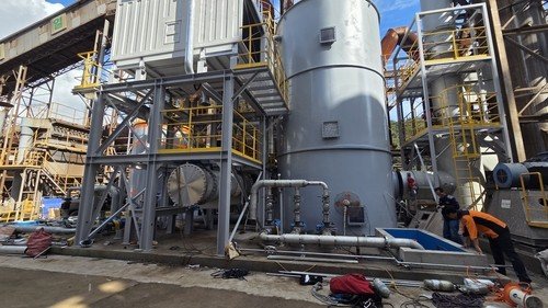 지하 수조 밀폐사고 발생한 경주 아연가공업체 (출처=연합뉴스)