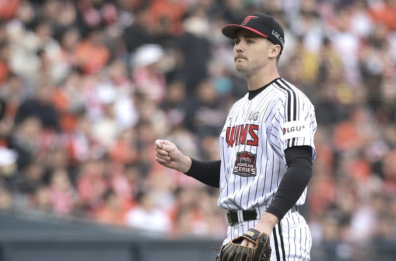 LG 선발 톨허스트. 사진=뉴시스