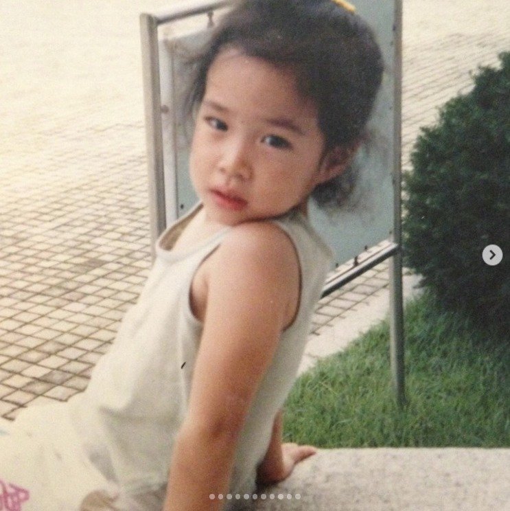 이민정, 과거 사진 공개 딸, 본인 사진인 줄 알아 [N샷]