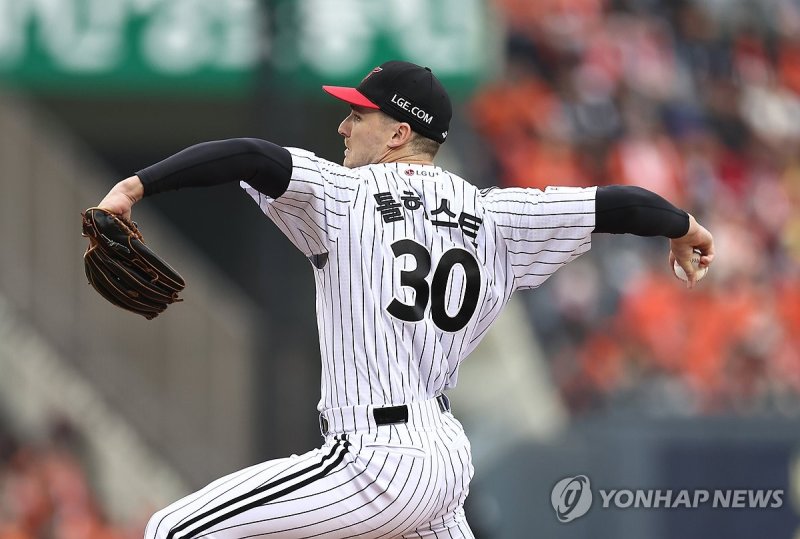 호투 이어가는 톨허스트 (출처=연합뉴스)