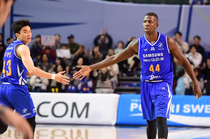 [서울=뉴시스] 프로농구 서울 삼성의 앤드류 니콜슨. (사진=KBL 제공) *재판매 및 DB 금지