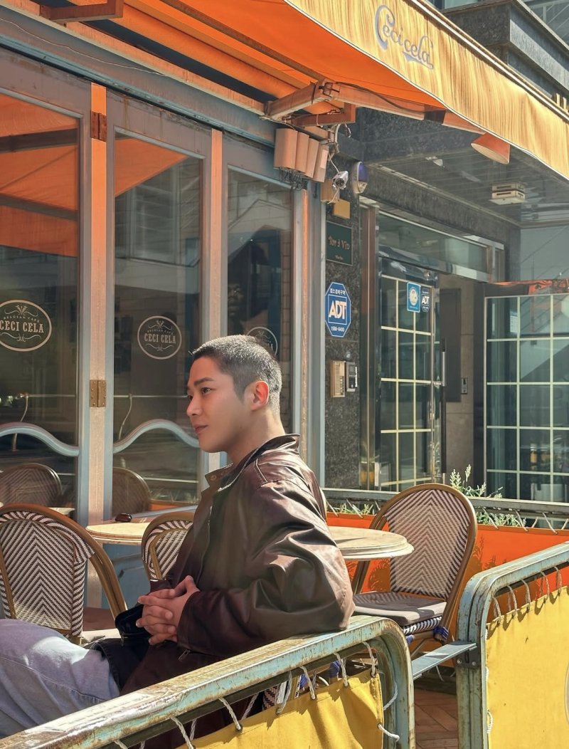 입대 앞둔 로운, 삭발 머리 공개 "시원합니다, 다녀올게요"