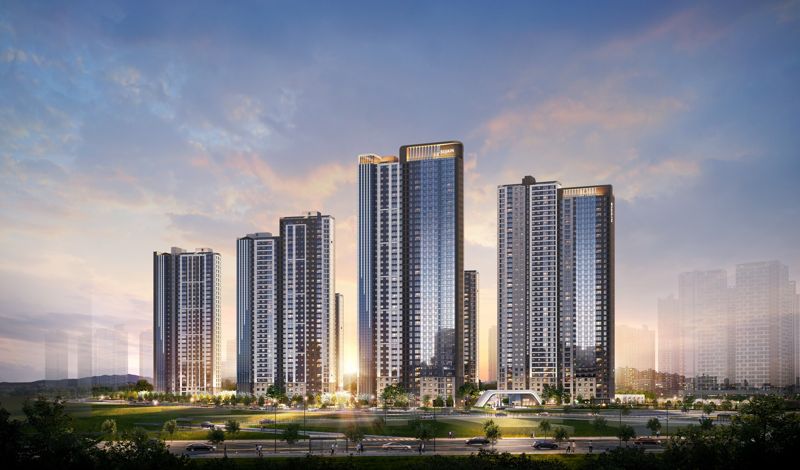 인하대역 수자인 로이센트 투시도. BS한양 제공