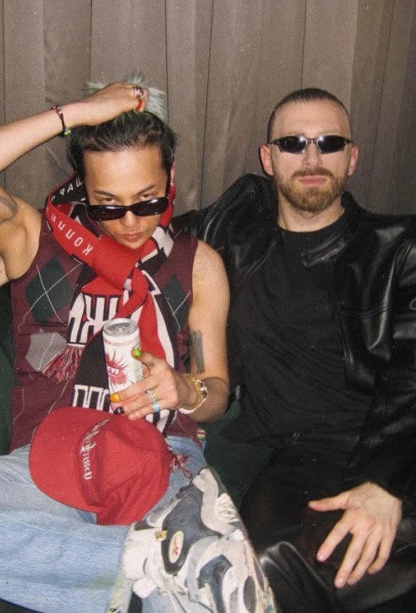 트래비스 스콧, GD·애니·씨엘과 깜짝 만남…힙한 한남동 회동 가족 [N이슈]