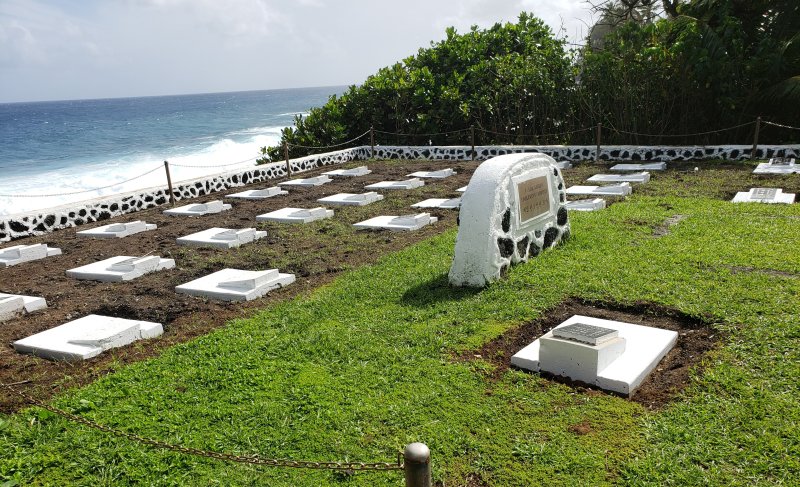 사모아 묘지. (사진=해양수산부 제공) *재판매 및 DB 금지