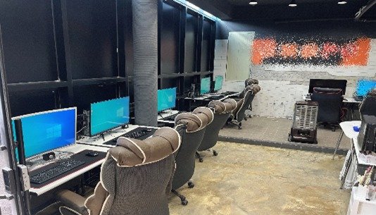 제주시 모처에서 단속된 불법 도박장.(제주경찰청 제공. 재판매 및 DB 금지)