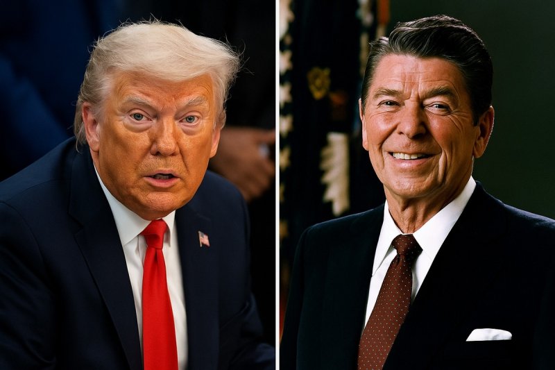 도널드 트럼프(왼쪽), 로널드 레이건 (출처=연합뉴스)