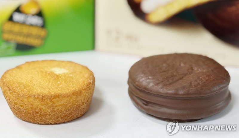 초코파이와 커스터드 (출처=연합뉴스)