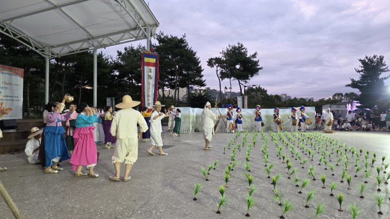 제27회 경기도 민속예술제 고양시 출품작인 ‘고양들소리’ 공연 모습. (고양시 제공, 재판매 및 DB금지)
