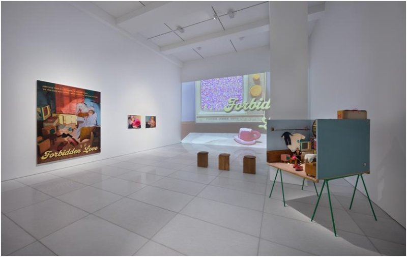 시용쥔 개인전 '불온한 사랑' 전시전경 (출처=연합뉴스)