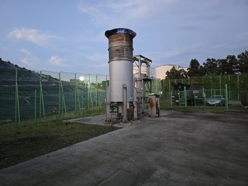 색달매립장 온실가스 감축설비(서귀포시 제공)/뉴스1