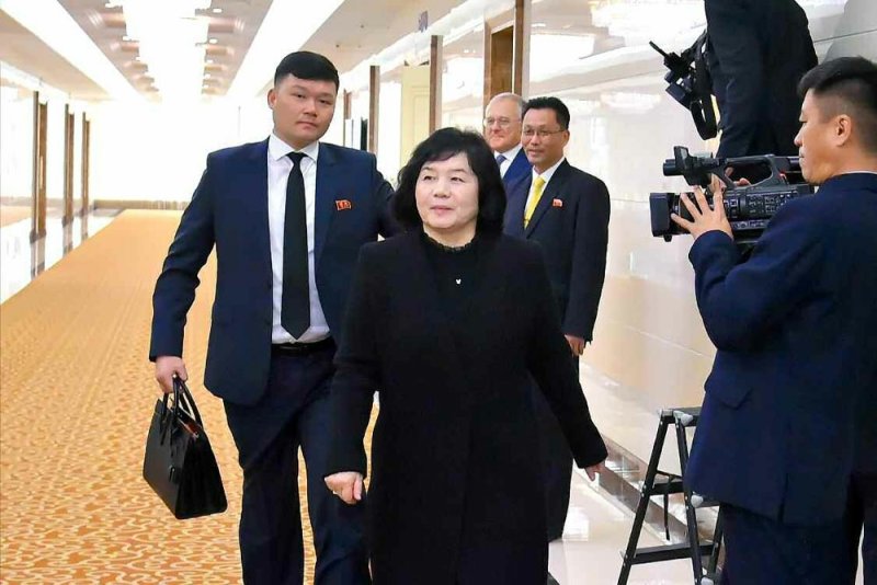 (평양 노동신문=뉴스1) = 북한 노동당 기관지 노동신문은 27일 "러시아 연방 외무성과 벨라루스 공화국 외무성의 초청에 따라 조선민주주의인민공화국 외무상 최선희 동지가 러시아 연방과 벨라루스 공화국을 방문한다＂고 보도했다. [국내에서만 사용가능. 재배포 금지. DB 금지. For Use Only in the Republic of Korea. Redistribution Prohibited] rodongphoto@news1.kr