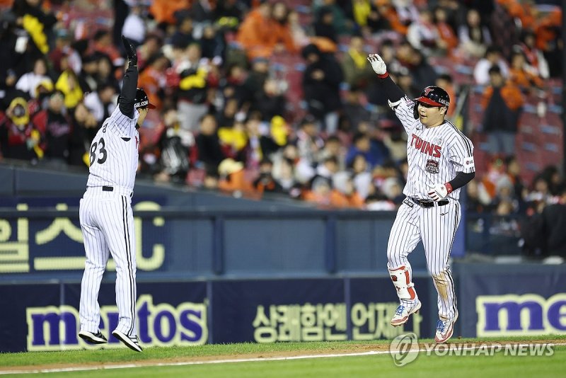 문보경, 2점 추가 (출처=연합뉴스)