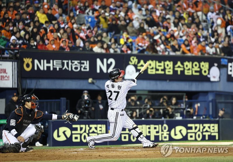 65억이 너무 싸게 느껴진다... 박동원, LG 역사 최고의 혜자 FA 등극하나