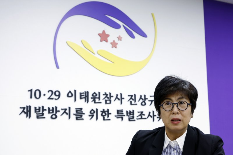 박진 10·29 이태원참사 특별조사위원회(이하 특조위) 사무처장이 24일 오전 서울시 중구 저동1가 삼일대로 특조위 회의실에서 뉴스1과 인터뷰를 하고 있다. ⓒ News1 박정호 기자