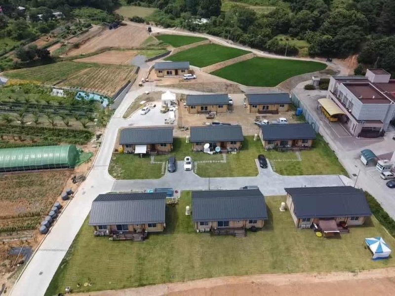 서천 마산면 농촌 보금자리 조성지 전경.(서천군 제공. 재판매 및 DB금지)/뉴스1