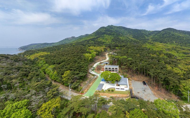 지난 3월 개장한 인천 옹진군 덕적도에 위치한 덕적도 자연휴양림이 개장 7개월 만에 누적 방문객 1만3000여명을 돌파했다. 덕적도 자연휴양림 전경.