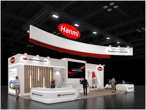 CPHI Worldwide 2025 한미약품 부스 (출처=연합뉴스)