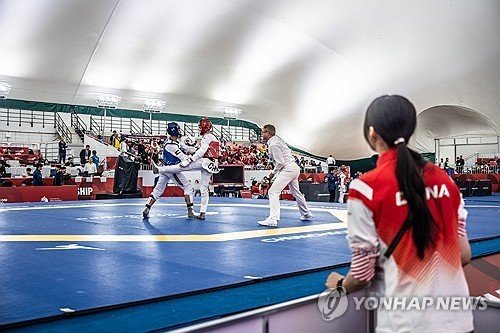 지난해 10월 춘천에서 열린 세계태권도주니어선수권대회 (출처=연합뉴스)