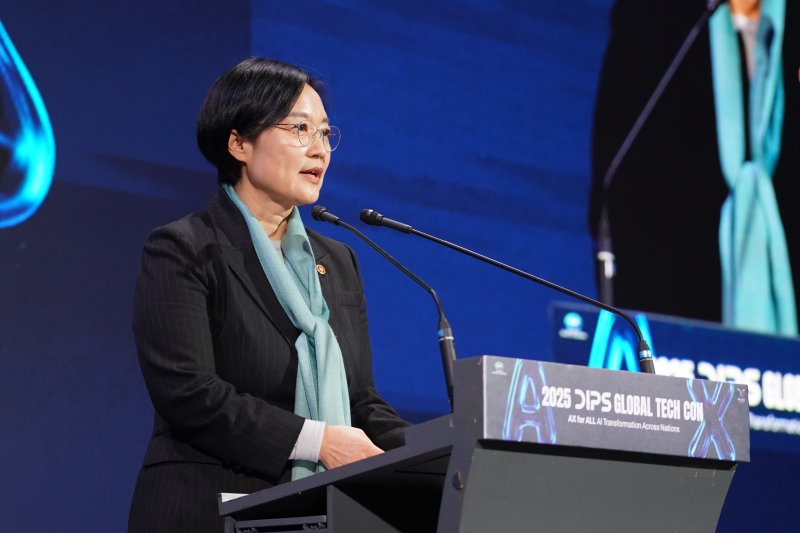 한성숙 중소벤처기업부 장관. 뉴시스화상