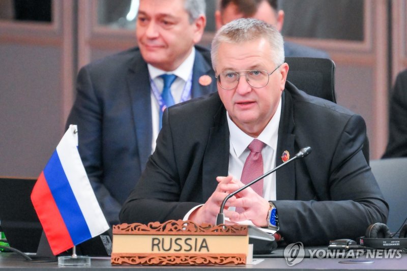 알렉세이 오베르추크 러시아 국제문제 부총리 (출처=연합뉴스)