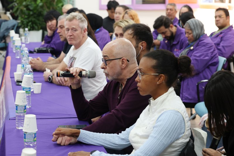 28일 오후 서울 종로구 10.29이태원 참사 기억 소통 공간 '별들의집'에서 이태원 참사 외국인 유가족 내외신 기자간담회가 열리고 있다. 2025.10.28/뉴스1 ⓒ News1 이광호 기자