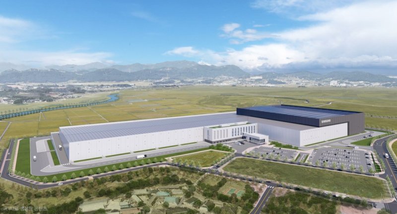 삼성전자 고창 CDC 물류센터 조감도. (사진=동부건설 제공) *재판매 및 DB 금지