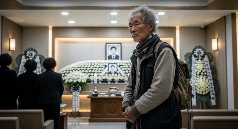 장례식장서 조의금 2000원 낸 노숙자 밥 좀... 논란