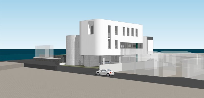 [제주=뉴시스] 제주시 용담1동 커뮤니티센터 조감도. (사진=제주시 제공) 2025.10.28. photo@newsis.com *재판매 및 DB 금지