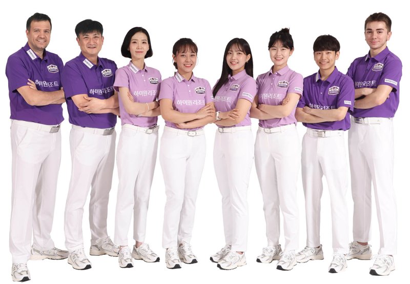 강원랜드 소속 하이원위너스 단체사진.(사진=강원랜드 제공) *재판매 및 DB 금지